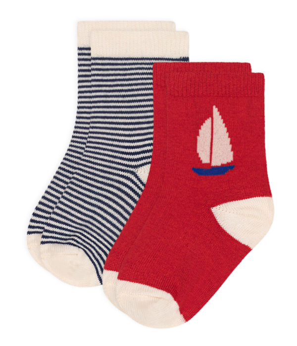 2 PAIRES CHAUSSETTES