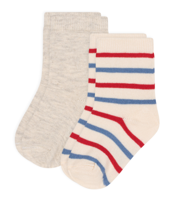 2 PAIRES CHAUSSETTES