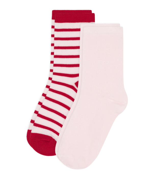 2 PAIRES CHAUSSETTES