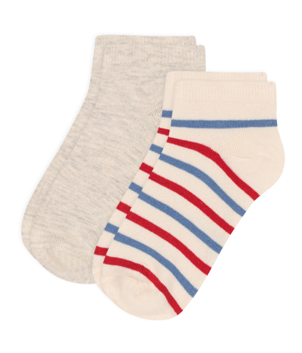 2 PAIRES CHAUSSETTES