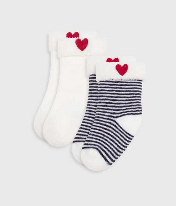 2 PAIRES CHAUSSETTES