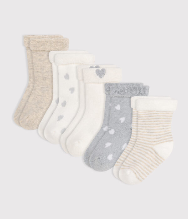5 PAIRES CHAUSSETTES