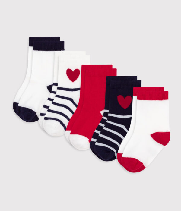 5 PAIRES CHAUSSETTES