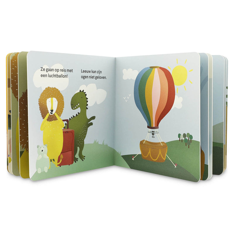 Livre de conte - Dino et Lion partent en voyage NL – Image 3
