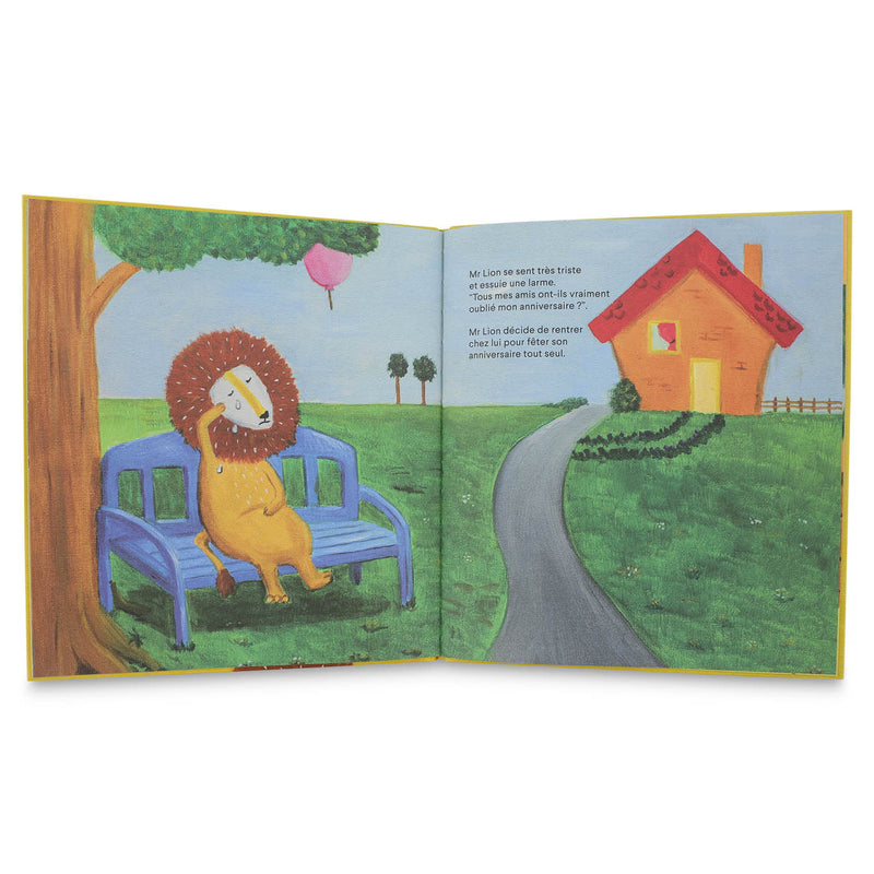 Livre de conte - Le Lion fête son anniversaire FR – Image 3