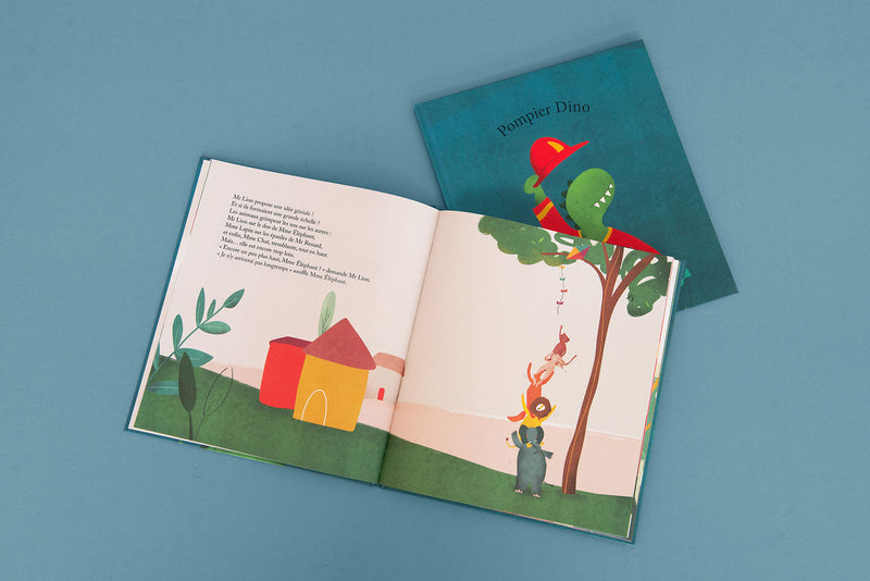 Livre de conte - Pompier Mr Dino FR – Image 3