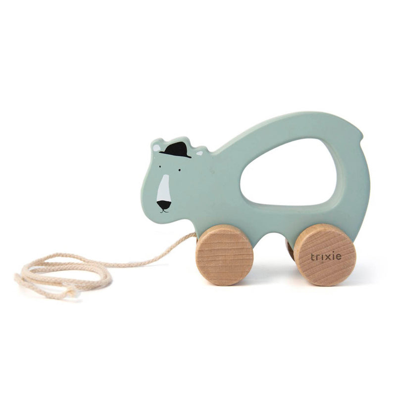 Jouet à tirer en bois - Mr. Polar Bear
