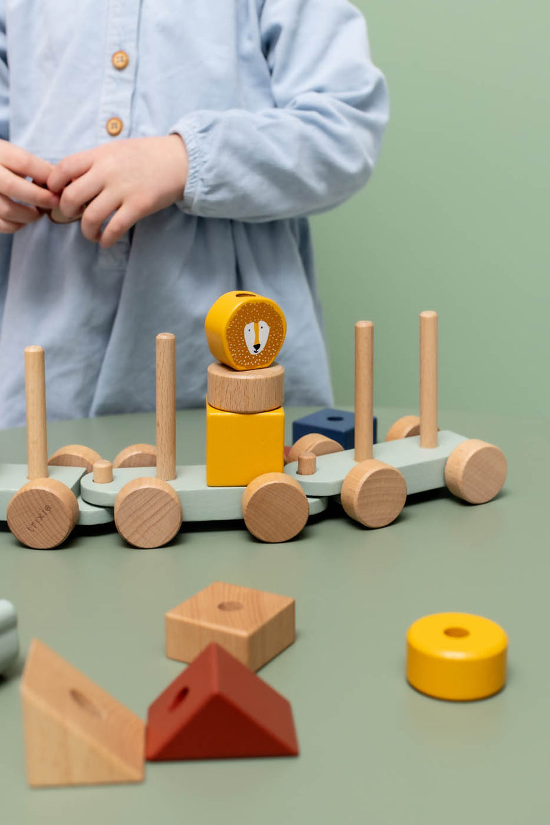Train en bois animaux – Image 3