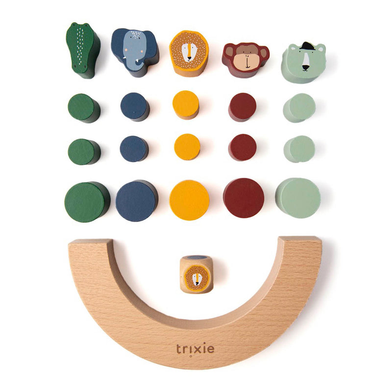 Jeu d'équilibre en bois – Image 2
