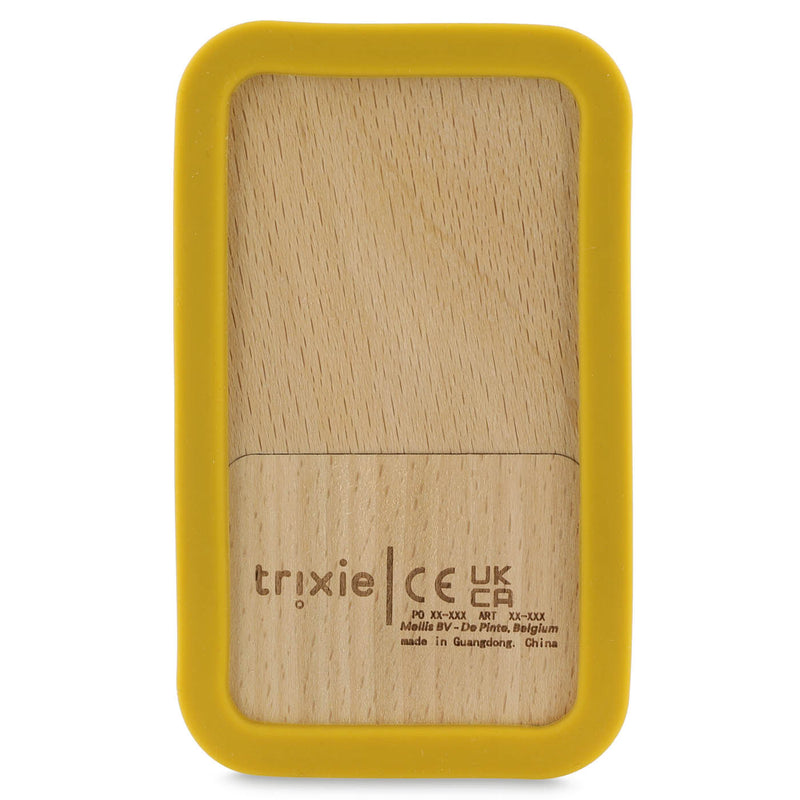 Téléphone bébé en silicone et bois - Mr. Lion – Image 2