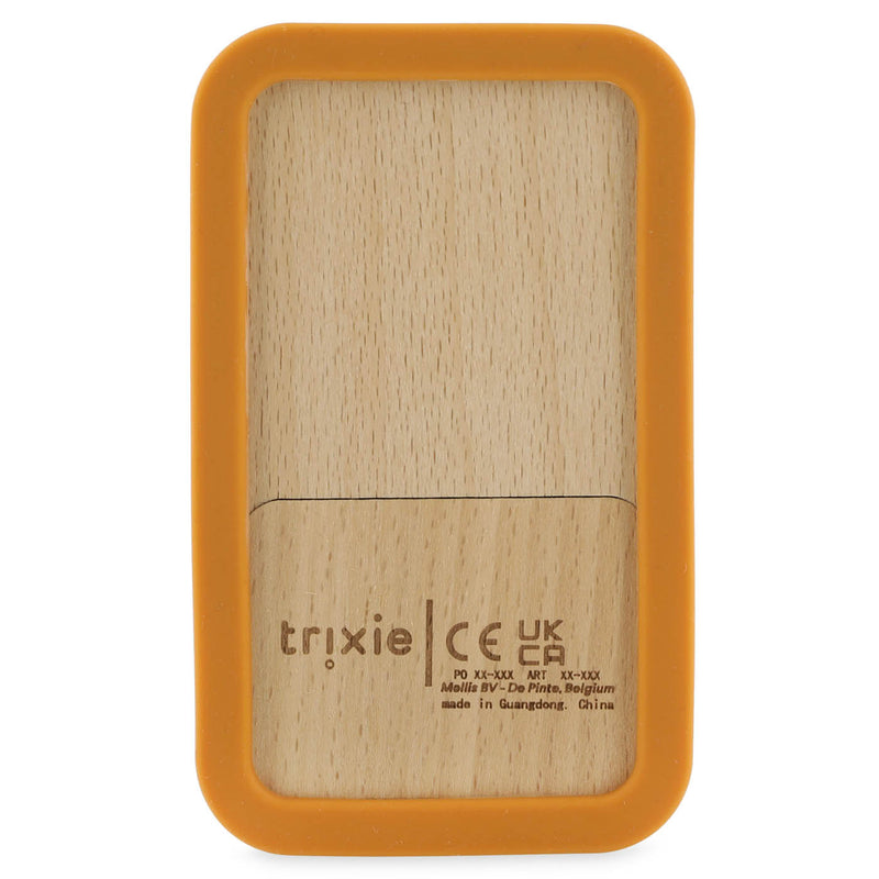 Téléphone bébé en silicone et bois - Mr. Fox – Image 2