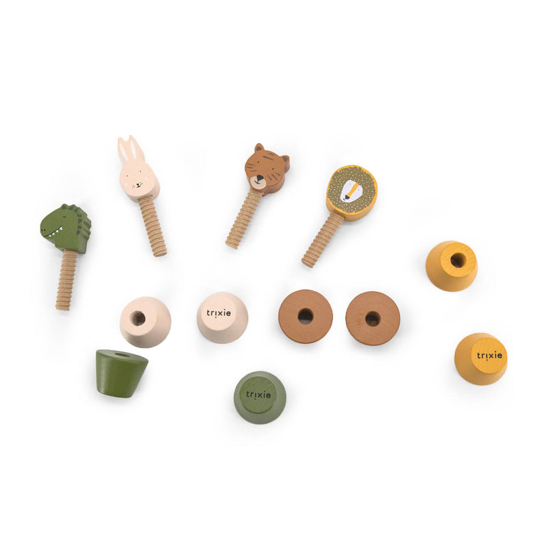 Animaux à vis en bois – Image 2