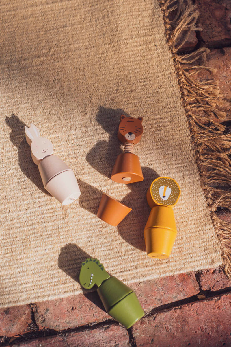 Animaux à vis en bois – Image 3