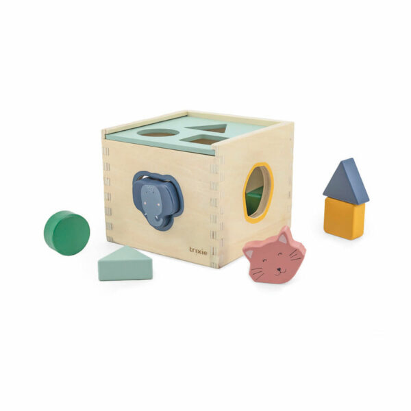 Boîte à formes en bois