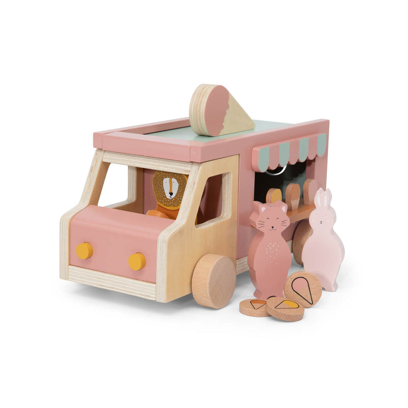 Camion de glaces en bois – Image 2