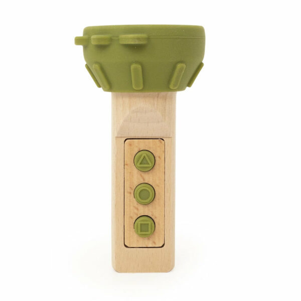 Lampe de jeu en bois et silicone - Mr. Dino