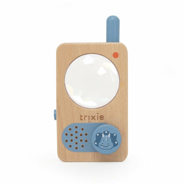 Talkie-walkie en bois - Mr. Triceratops