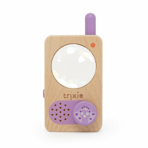 Talkie-walkie en bois - Mrs. Peacock