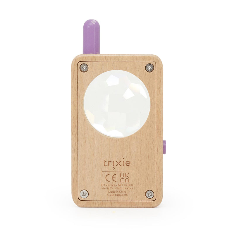 Talkie-walkie en bois - Mrs. Peacock – Image 3