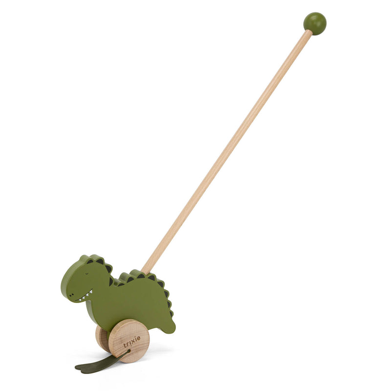 Jouet à pousser en bois - Mr. Dino