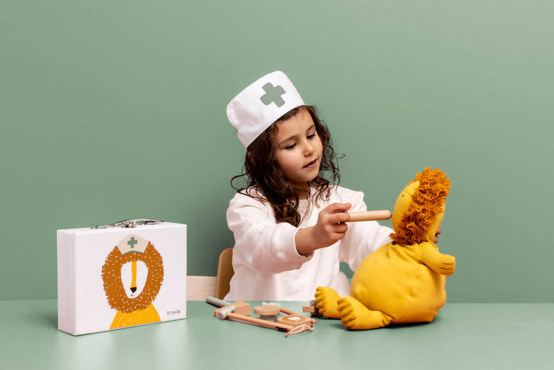 Malette du docteur en bois – Image 4