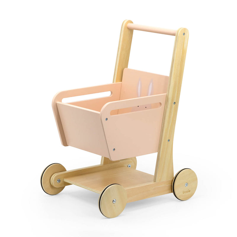 Chariot de courses en bois - Mrs. Rabbit – Image 2