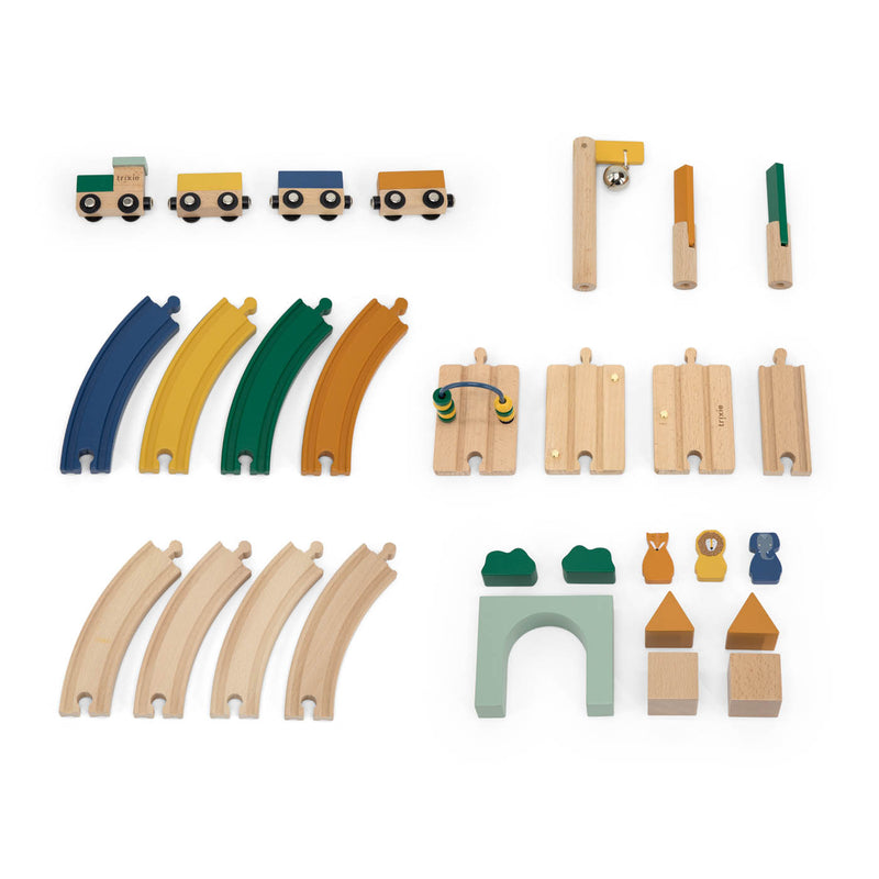 Circuit de train en bois – Image 2