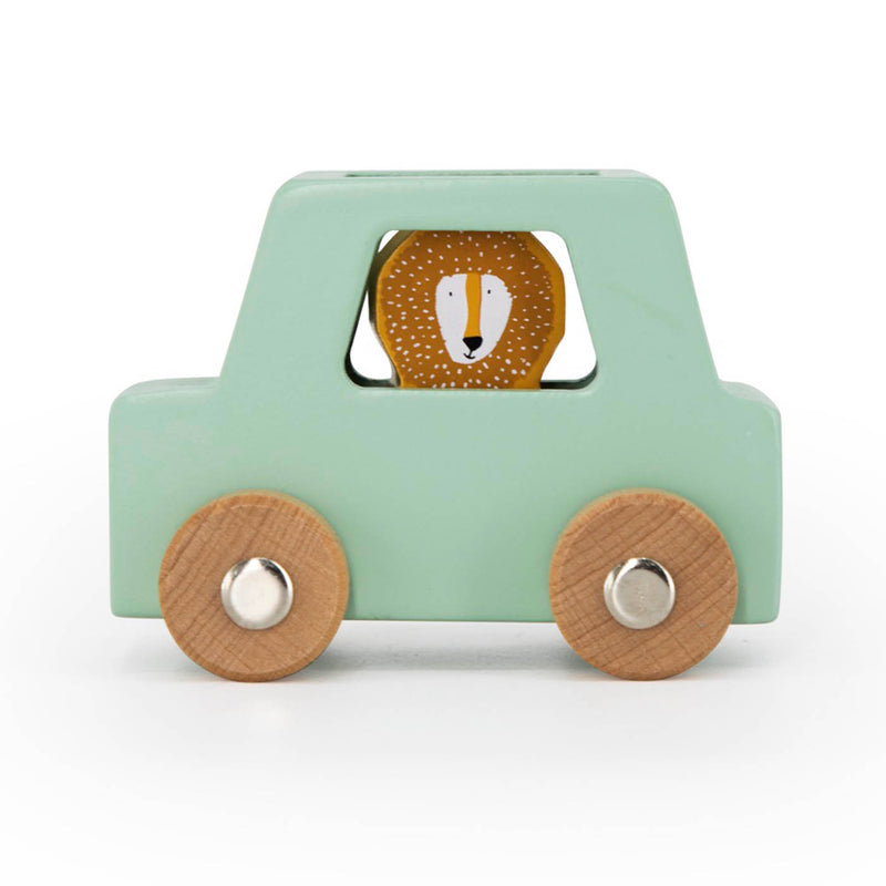 Set de voitures en bois animaux – Image 3