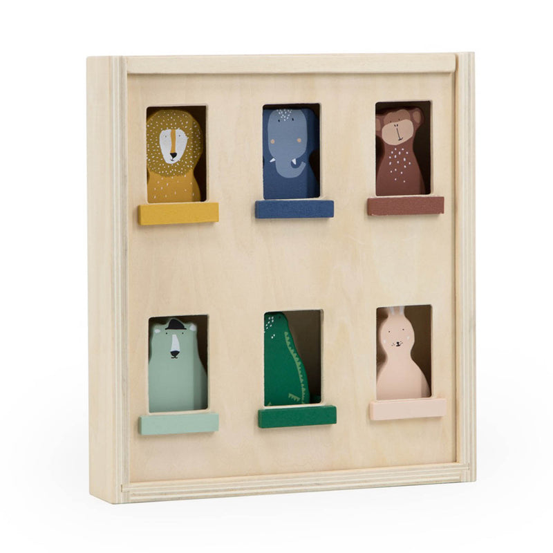 Appartement en bois animaux