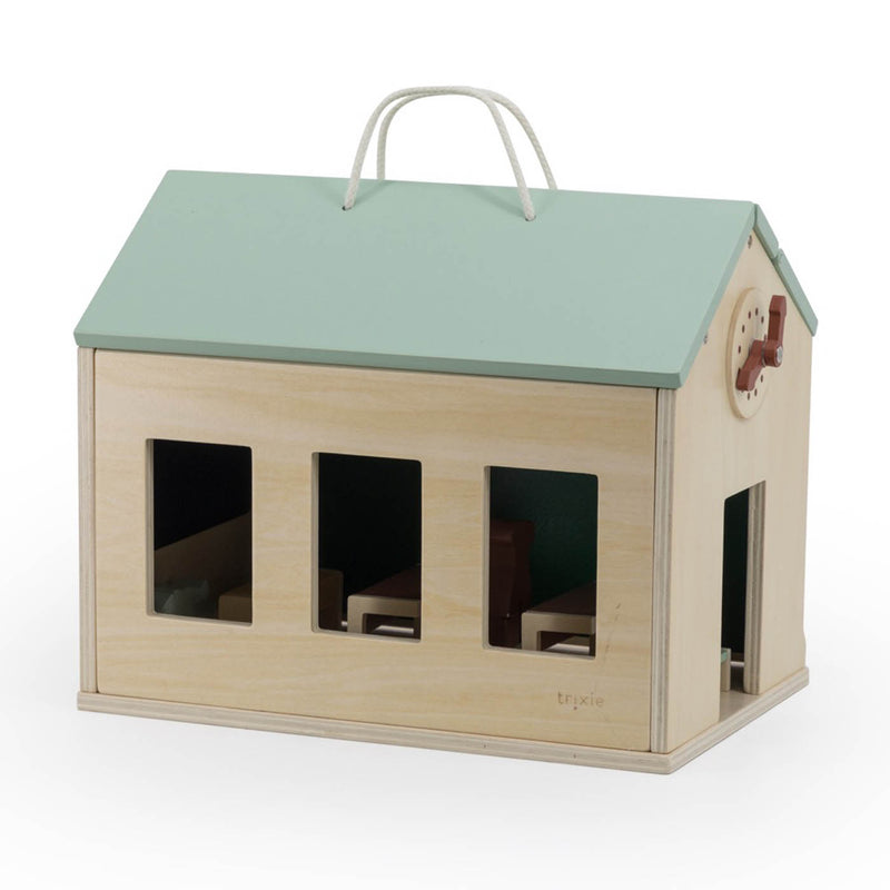 École en bois avec accessoires – Image 2