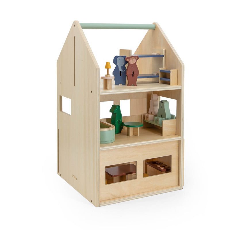 Maison de jeu en bois avec accessoires – Image 3