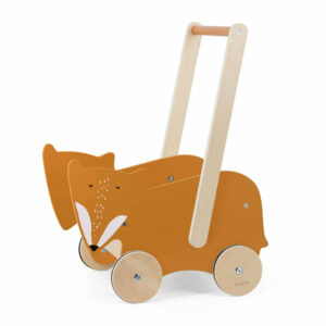 Chariot à pousser en bois - Mr. Fox
