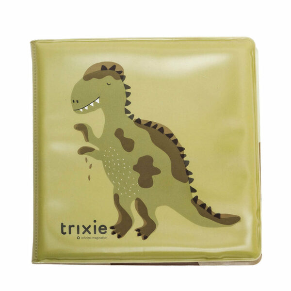 Livre de bain qui change de couleur - Les aventures de Mr. Dino dans la boue