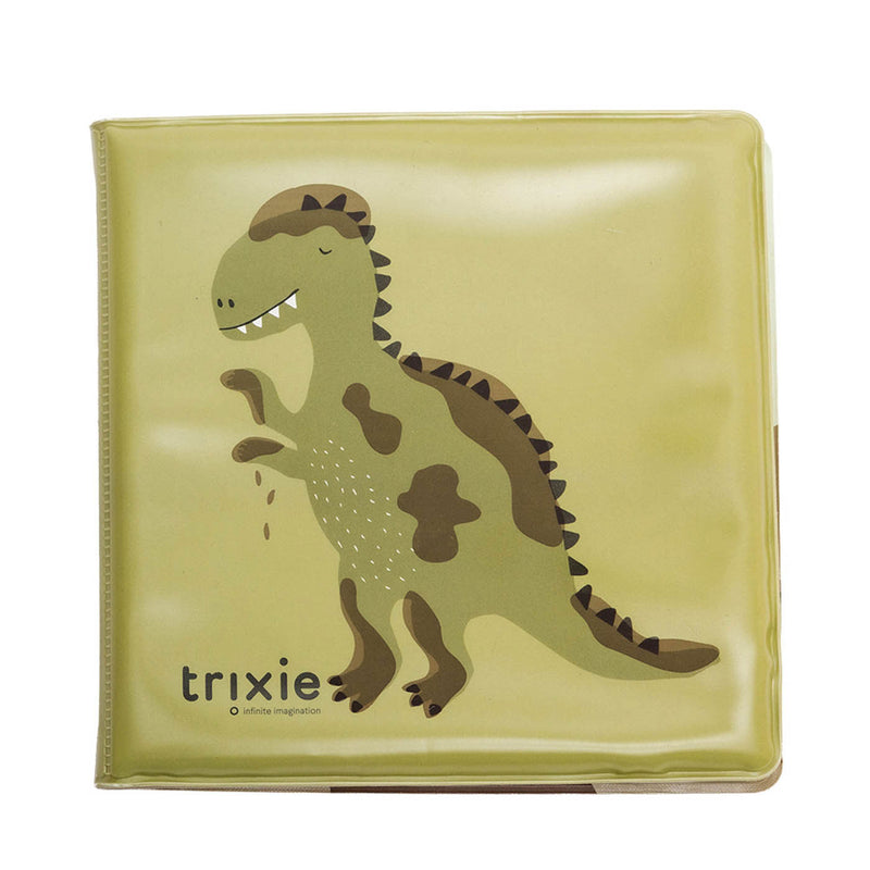 Livre de bain qui change de couleur - Les aventures de Mr. Dino dans la boue