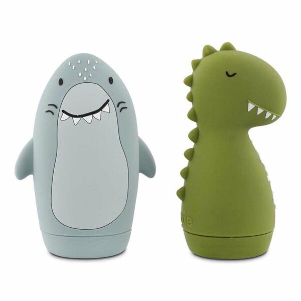 Jouets de bain aspergeur - Mr. Shark & Mr. Dino