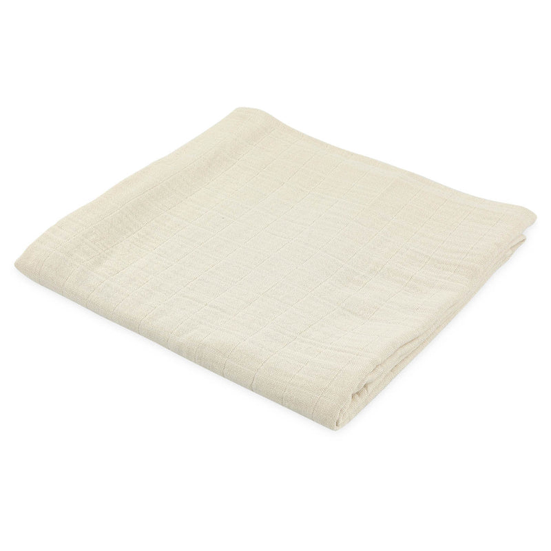 Lange en mousseline | 110x110cm - Bliss Beige – Image 2