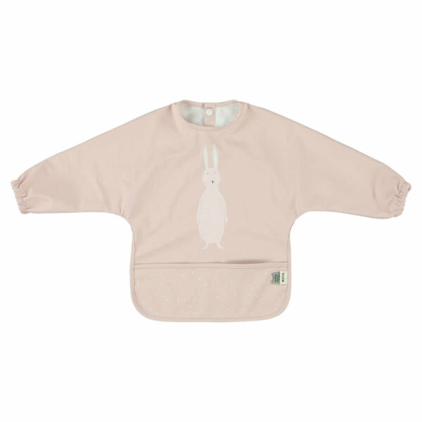 Bavoir à manches imperméable - Mrs. Rabbit