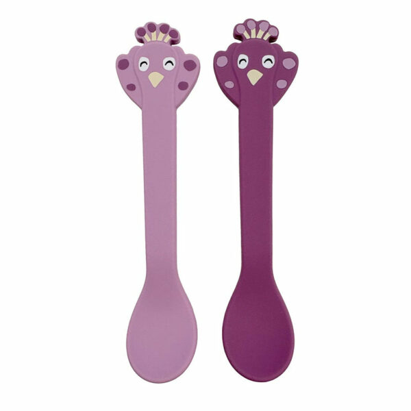 Cuillère silicone 2-pack - Mrs. Peacock