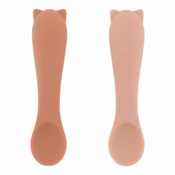 Premières cuillères pour bébé 2-pack - Mrs. Cat