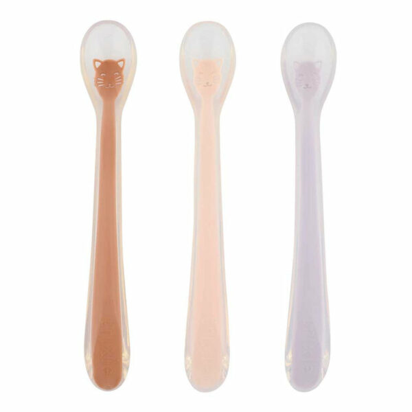 Cuillères d'alimentation pour bébé​ 3-pack - Mrs. Cat