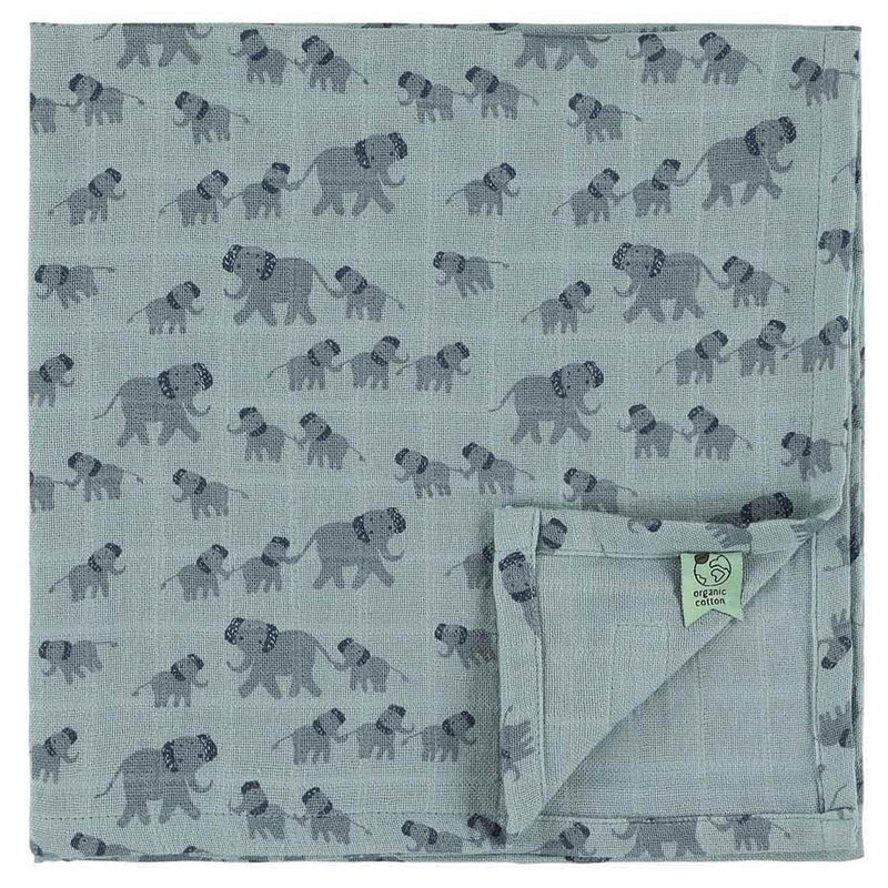 Langes en mousseline 3-pack mix | 55x55cm - Enchanting Elephant – Image 2