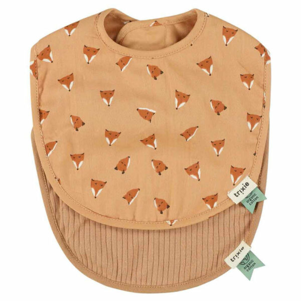 Bavoir nouveau-né 2-pack mix -  Fierce Fox