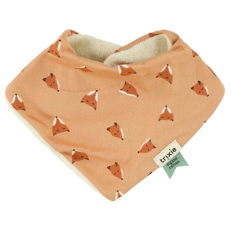 Bavoir bandana 3-pack mix - Fierce Fox – Image 2