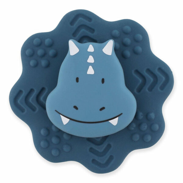 Jouet spinner à ventouse en silicone - Mr. Triceratops