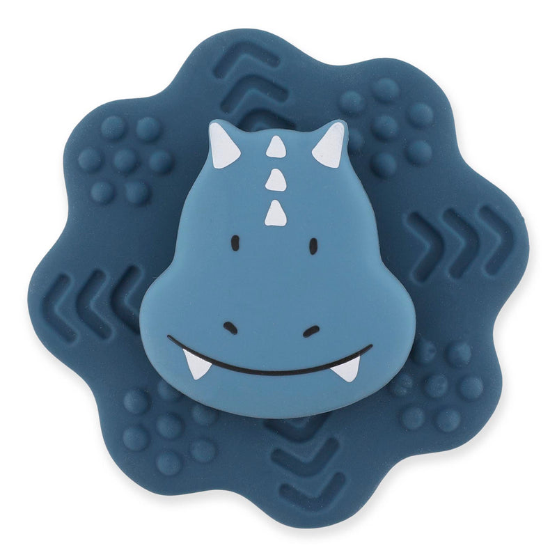 Jouet spinner à ventouse en silicone - Mr. Triceratops