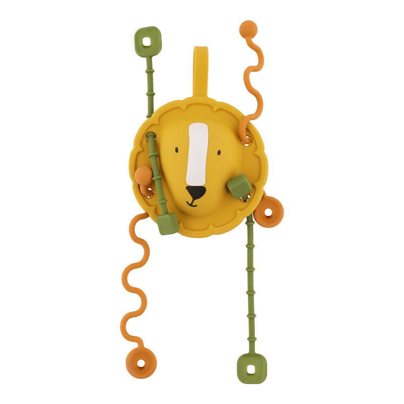 Jouet sensoriel à tirer en silicone - Mr. Lion