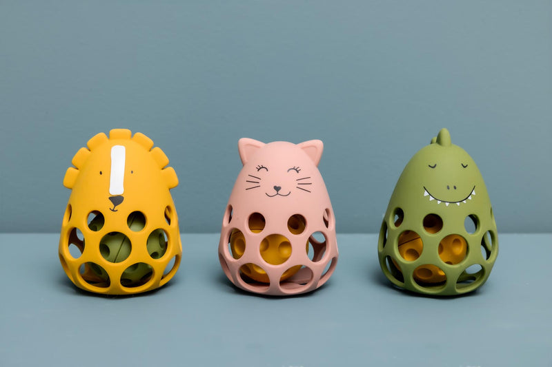 Hochet sensoriel en silicone - Mrs. Cat – Image 4