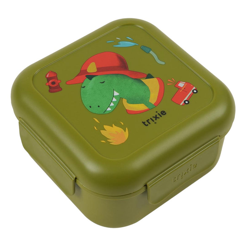 Boîtes à goûter avec clips - Fireman Mr. Dino – Image 2
