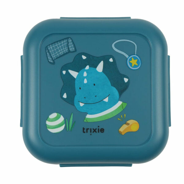 Boîtes à goûter avec clips - Ballplayer Mr. Triceratops