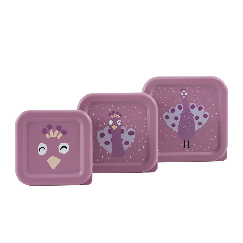 Boîtes à goûter - 3 pièces - Mrs. Peacock – Image 2